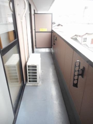 フロイデ宮竹 ベランダ