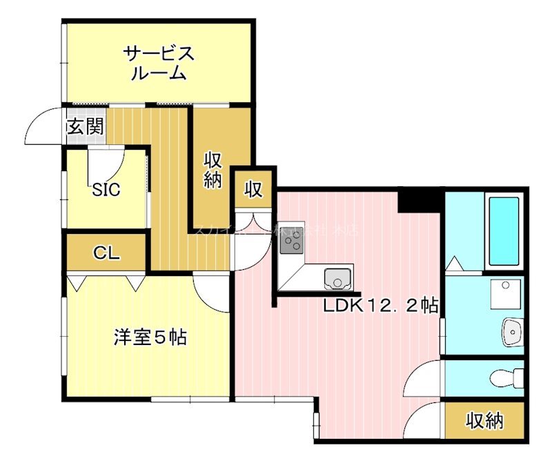 グランデール和合 間取り図