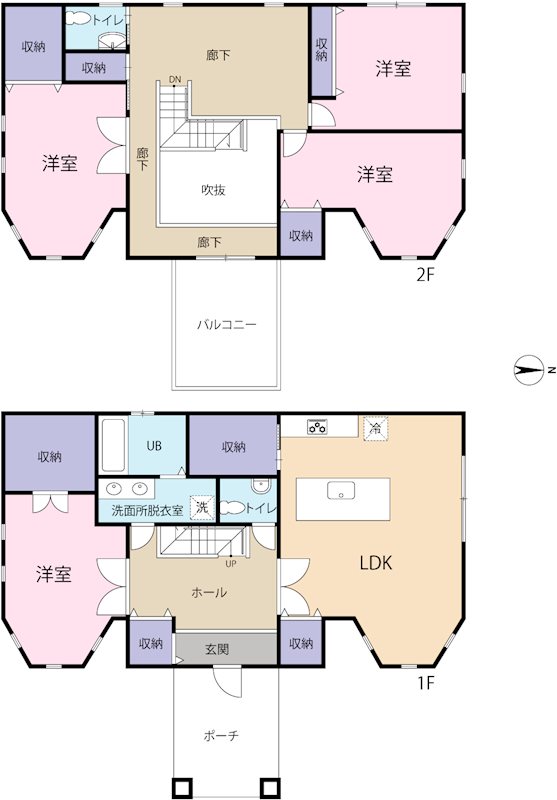 半済戸建 間取り