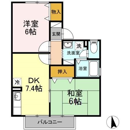 セジュールＴＡＫＡ 間取り図