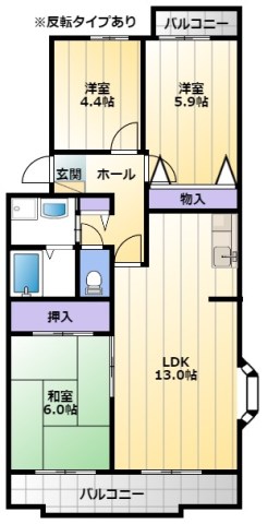 エヌティ坂下  間取り図