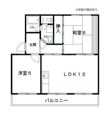 ベルハイムⅡ 間取り図