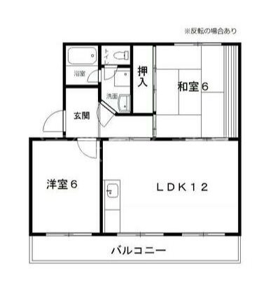 ベルハイムⅡ 間取り図