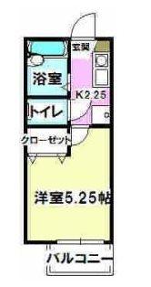 コーポモネ 間取り図