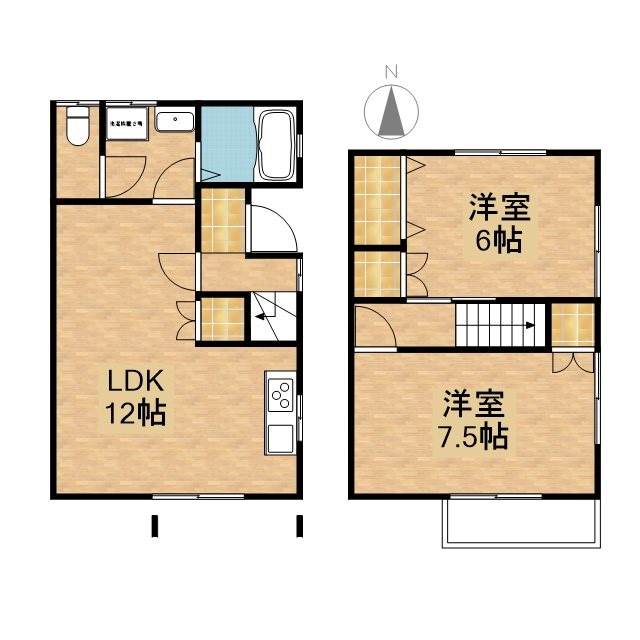 テラスガーデニア 間取り図