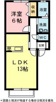 エクシード磐田 202号室 間取り