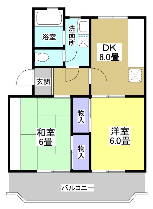 サンホーム曳馬 間取り図