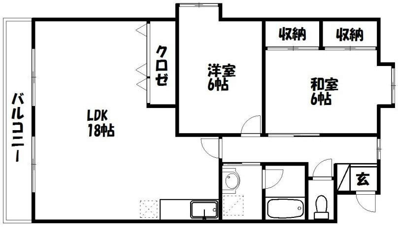 丸竹マンション 間取り