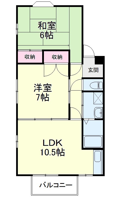 佐鳴台コンフォートＡ 間取り図