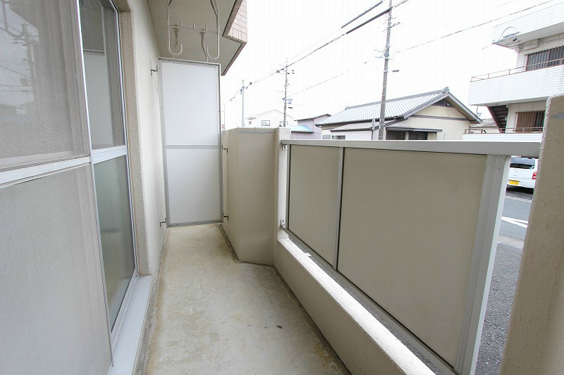 馬込川マンション ベランダ