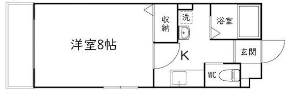 ハース若林 間取り図