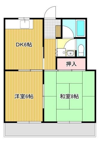 ヒルトップ和合Ⅱ 間取り図