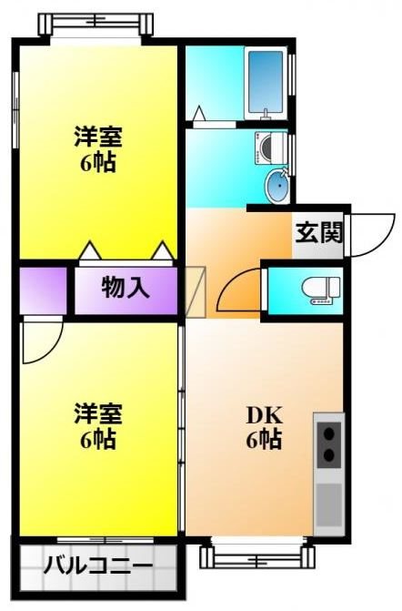 ストーンヒル　A 間取り図