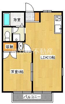 コーポ雅 間取り図