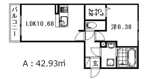 ファルコアノン 間取り図