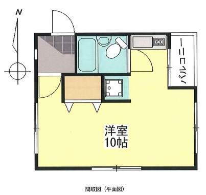 ソレイユⅡ（寺島町） 間取り図