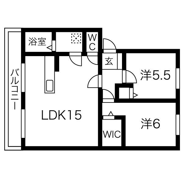 諏訪ハイツ 間取り図