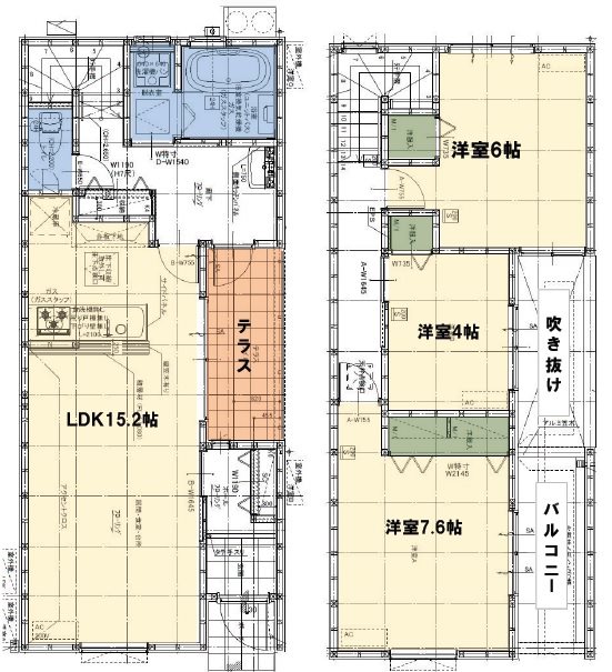 ブリアシエル浜北小林C棟 間取り図