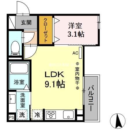 D-Hills元浜 間取り