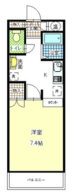 パルコート佐藤 間取り図