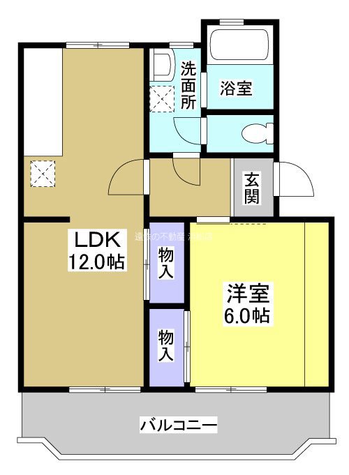 サンホーム曳馬 間取り図