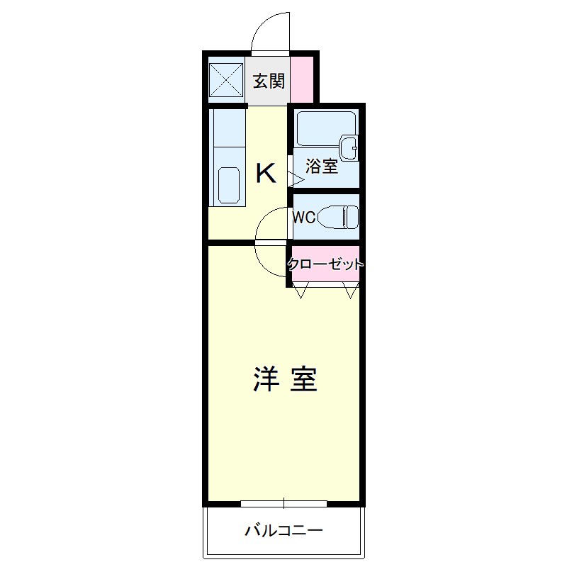 ラルフローレⅡ 間取り図