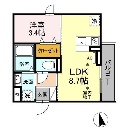 Ｒａｄｉｕｓ Ｖ 間取り図