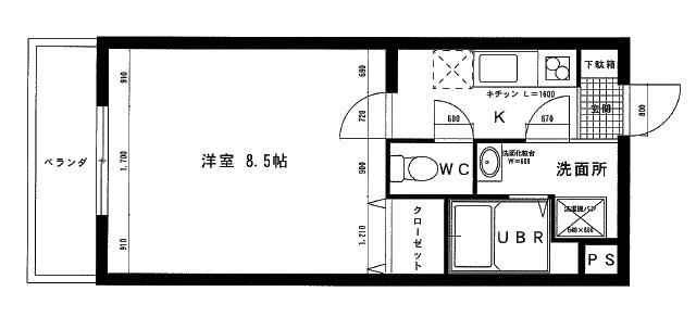 NAVONA A 間取り図