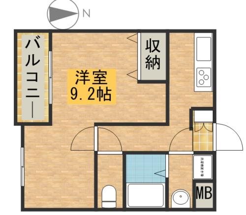 サンパティーク 間取り図