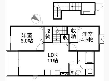 エスポワールシャトー 間取り図