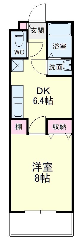 ライフ第７マンション豊田町 間取り図