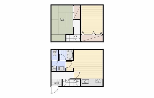 テラスハウスヤマエ 間取り図