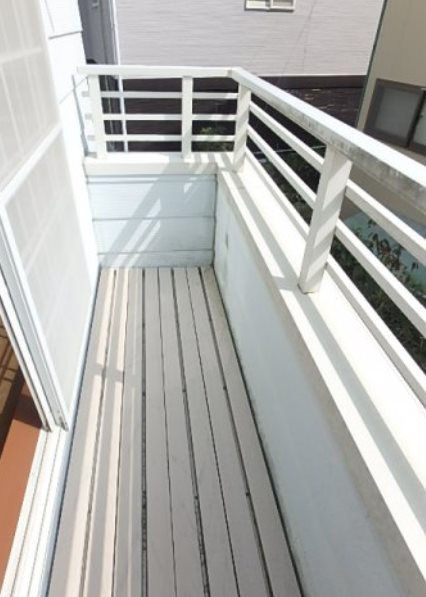 テラスハウスヤマエ ベランダ
