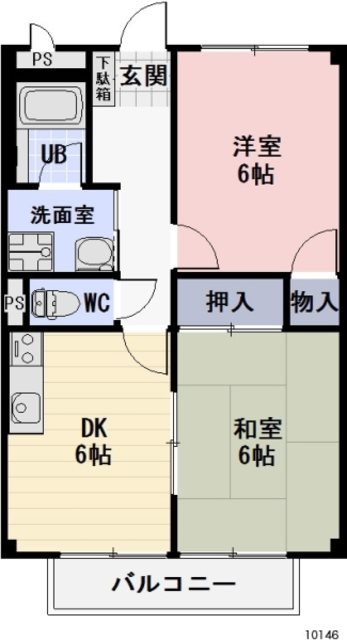 Surplus長沢 106号室 間取り