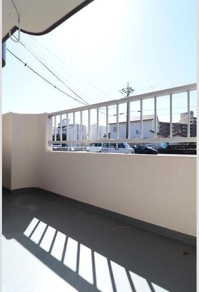 クレーバーマンションⅡ ベランダ