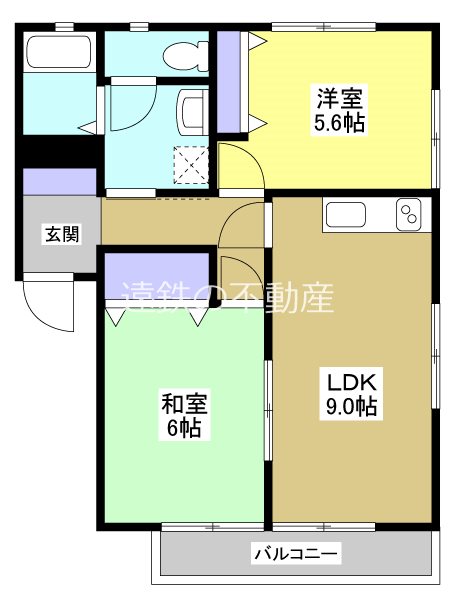 K's壱番館 間取り