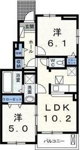 ATRANI　BLANCHE 間取り図