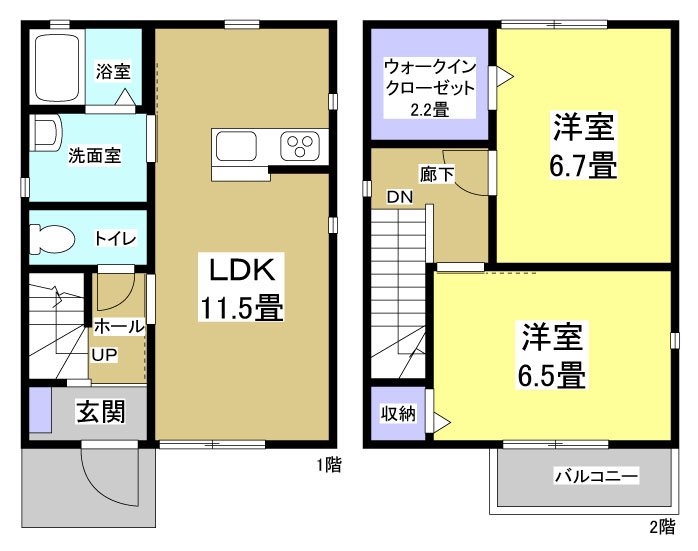 ソレイユⅡ 間取り図