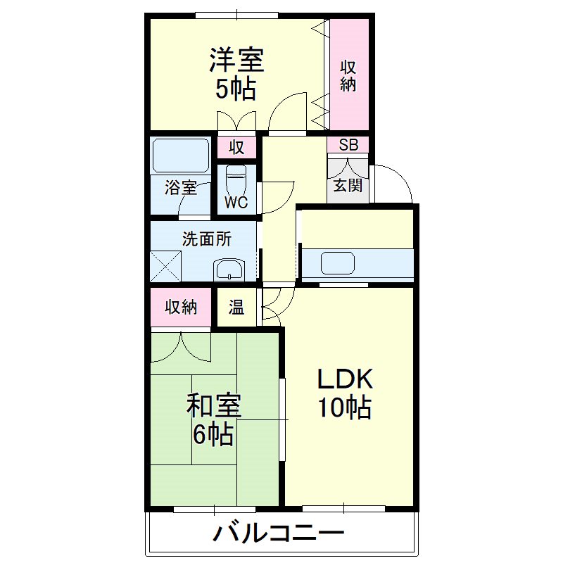 メゾン雅 間取り図