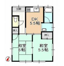 コンフォート小池B 間取り