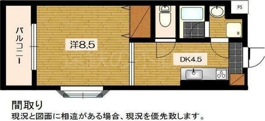 梅の里Ⅰ 間取り図