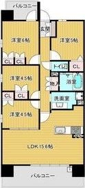 プレサンスロジェ浜松(1101)  間取り図