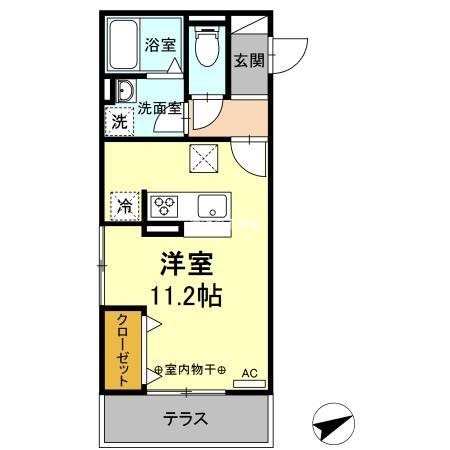 モンレーヴ住吉 間取り図