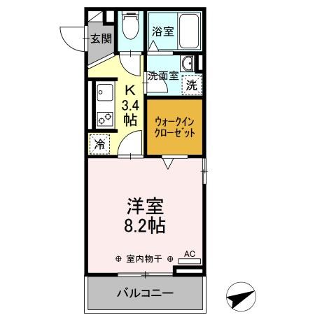 モンレーヴ住吉 間取り図