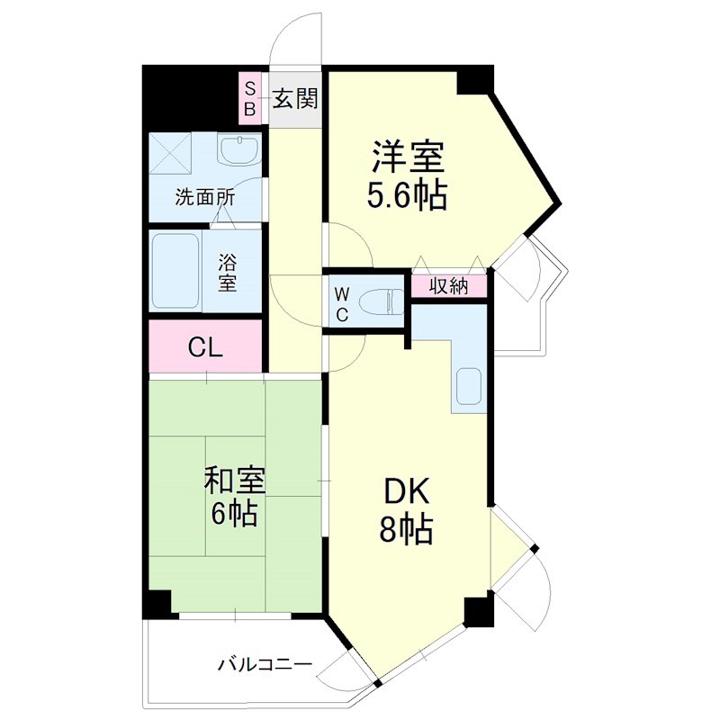 ツインコート寺島 間取り図