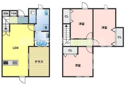 キャレブラン芳川 間取り