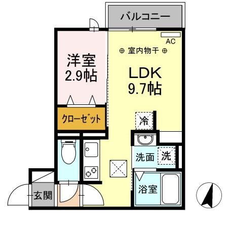ラ・メゾン マロニエ 間取り図