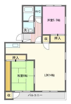 プレステージ高丘 間取り