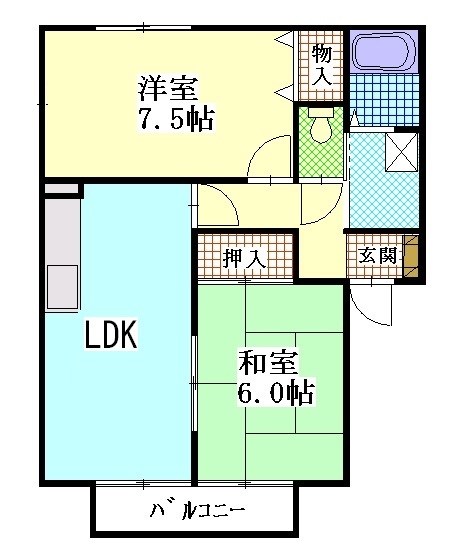 ファサードＡ 間取り図