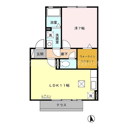 トゥール・ビヨン　Ｃ 間取り図
